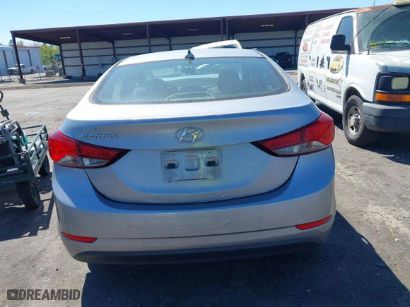 2016 Hyundai Elantra SE with VIN 5NPDH4AE2GH686342, listed as a IAAI auction lot 41892110 with 86,454 mi miles. Bid and sale history available at carsss.com. Image 16.