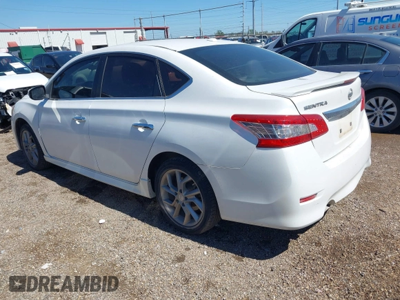 2015 Nissan Sentra SR with VIN 3N1AB7AP4FY267713, listed as a IAAI auction lot 41630409 with 99,919 mi miles and . Bid and sale history available at DreamBid. Image 3.