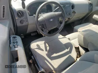 2008 Ford F-150 XL with VIN 1FTPX12V98FA70078, listed as a Copart auction lot 58519715 with 151,284 mi miles and Salvage title. Bid and sale history available at DreamBid. Image 8.