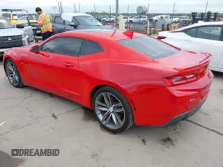 2016 Chevrolet Camaro 2LT with VIN 1G1FD1RS2G0133841, listed as a IAAI auction lot 41874772 with 104,840 mi miles. Bid and sale history available at carsss.com. Image 3.