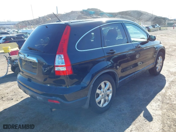2007 Honda CR-V EX-L with VIN JHLRE48727C054736, listed as a IAAI auction lot 41868620 with 223,345 mi miles. Bid and sale history available at carsss.com. Image 4.