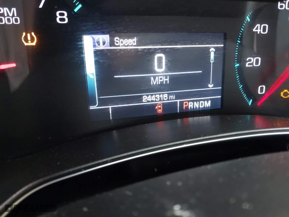 2017 Chevrolet Impala LS with VIN 2G11X5SA9H9137399, listed as a IAAI auction lot 41265955 with 244,316 mi miles. Bid and sale history available at carsss.com. Image 15.
