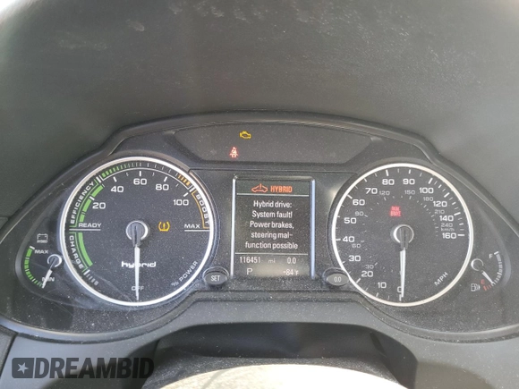 2013 Audi Q5 with VIN WA1C8BFPXDA022992, listed as a Copart auction lot 77080484 with 116,451 mi miles and Salvage title. Bid and sale history available at DreamBid. Image 9.
