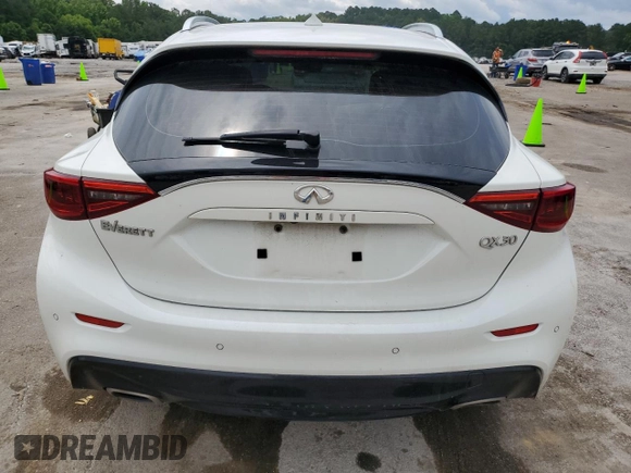 2019 Infiniti QX30 Luxe z VIN SJKCH5CP9KA009964, wystawiony jako Copart lot #58867205 z przebiegiem 96 298 mil mil oraz Szkoda całkowita • Salvage title. Historia ofert i sprzedaży dostępna na DreamBid. Obrazek 6.