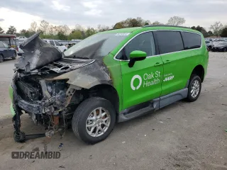 2021 Chrysler Voyager LXi z VIN 2C4RC1DG0MR604011, wystawiony jako Copart lot #50742015 z przebiegiem Nie podano mil oraz Szkoda całkowita • Salvage title. Historia ofert i sprzedaży dostępna na DreamBid. Obrazek 1.