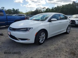 2015 Chrysler 200 Limited with VIN 1C3CCCAB5FN722716, listed as a Copart auction lot 60370115 with 116,146 mi miles and Salvage title. Bid and sale history available at DreamBid. Image 1.