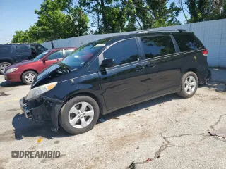 2012 Toyota Sienna LE AAS with VIN 5TDKK3DC7CS253679, listed as a Copart auction lot 58507485 with 137,770 mi miles and Salvage title. Bid and sale history available at DreamBid. Image 1.
