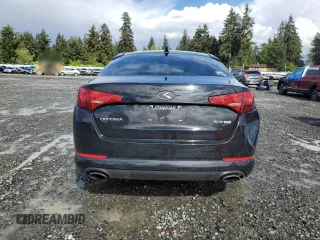2013 Kia Optima EX z VIN 5XXGN4A78DG227184, wystawiony jako Copart lot #57710015 z przebiegiem 154 906 mil mil oraz Czysty tytuł • Clean title. Historia ofert i sprzedaży dostępna na DreamBid. Obrazek 6.