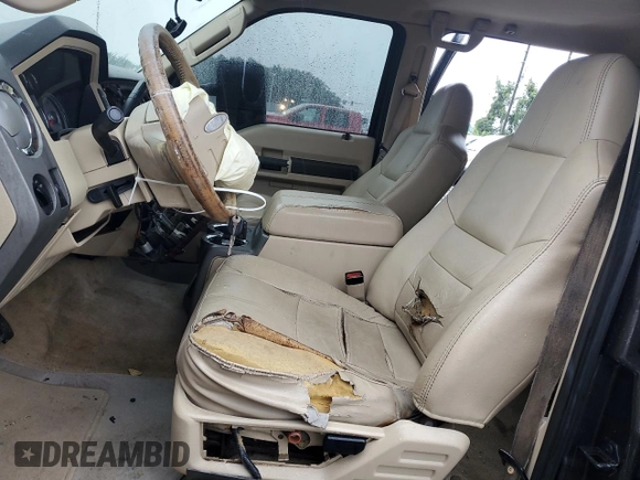 2008 Ford F-350 XL z VIN 1FTWW31R28EA31935, wystawiony jako Copart lot #56000565 z przebiegiem 336 810 mil mil oraz Szkoda całkowita • Salvage title. Historia ofert i sprzedaży dostępna na DreamBid. Obrazek 7.