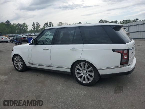 2015 Land Rover Range Rover Supercharged with VIN SALGS2TF5FA224879, listed as a Copart auction lot 52108865 with 160,358 mi miles and Clean title. Bid and sale history available at DreamBid. Image 2.