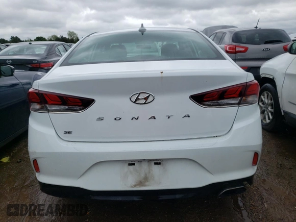 2019 Hyundai Sonata SE with VIN 5NPE24AF6KH737736, listed as a Copart auction lot 52187314 with 26,200 mi miles and Clean Title. Bid and sale history available at DreamBid. Image 6.