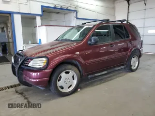 1998 Mercedes-Benz M-Class with VIN 4JGAB54E6WA048764, listed as a Copart auction lot 50410075 with 72,580 mi miles and Clean Title. Bid and sale history available at carsss.com. Image 1.