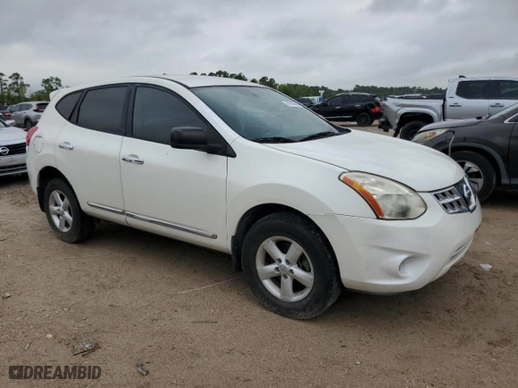 2012 Nissan Rogue S with VIN JN8AS5MT6CW287897, listed as a Copart auction lot 51096585 with 151,810 mi miles and Clean Title. Bid and sale history available at carsss.com. Image 4.