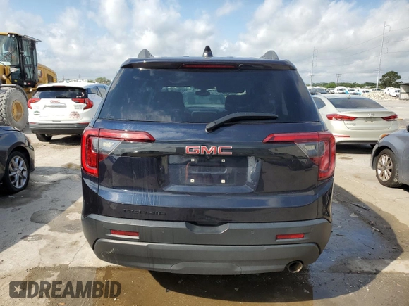 2021 GMC Acadia SLE z VIN 1GKKNKLA5MZ175425, wystawiony jako Copart lot #53749235 z przebiegiem 94 105 mil mil oraz Szkoda całkowita • Salvage title. Historia ofert i sprzedaży dostępna na DreamBid. Obrazek 6.