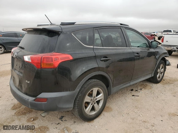 2015 Toyota RAV4 XLE with VIN 2T3WFREV7FW170801, listed as a Copart auction lot 44907765 with 82,157 mi miles and Salvage Title. Bid and sale history available at carsss.com. Image 3.