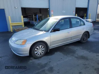 2003 Honda Civic LX with VIN JHMES16523S002610, listed as a Copart auction lot 81059094 with 158,400 mi miles and Salvage Title. Bid and sale history available at carsss.com. Image 1.