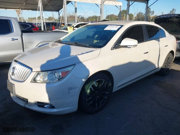2012 Buick LaCrosse Premium 1 with VIN 1G4GD5GR2CF367046, listed as a IAAI auction lot 41414742 with 147,600 mi miles. Bid and sale history available at carsss.com. Image 2.