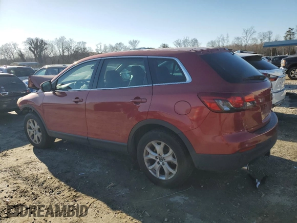 2013 Mazda CX-9 Touring with VIN JM3TB2CA9D0411143, listed as a Copart auction lot 43708245 with 120,869 mi miles and Salvage Title. Bid and sale history available at DreamBid. Image 2.