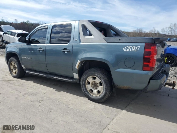 2008 Chevrolet Avalanche LT w/1LT with VIN 3GNFK12338G163208, listed as a Copart auction lot 54227535 with 169,574 mi miles and Clean Title. Bid and sale history available at carsss.com. Image 2.