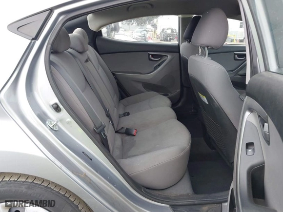 2016 Hyundai Elantra SE with VIN 5NPDH4AE7GH698213, listed as a IAAI auction lot 41775902 with 153,375 mi miles. Bid and sale history available at carsss.com. Image 8.