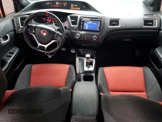 2015 Honda Civic Sedan Si with VIN 2HGFB6E56FH708397, listed as a Copart auction lot 53377305 with 112,385 mi miles and Clean Title. Bid and sale history available at carsss.com. Image 8.