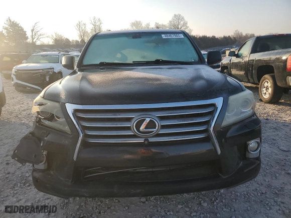 2009 Lexus LX 570 with VIN JTJHY00W394026787, listed as a Copart auction lot 48467865 with 238,487 mi miles and Salvage Title. Bid and sale history available at carsss.com. Image 5.