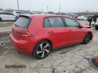 2020 Volkswagen Golf GTI S with VIN 3VW6T7AU0LM006388, listed as a Copart auction lot 41714844 with 42,077 mi miles. Bid and sale history available at carsss.com. Image 3.
