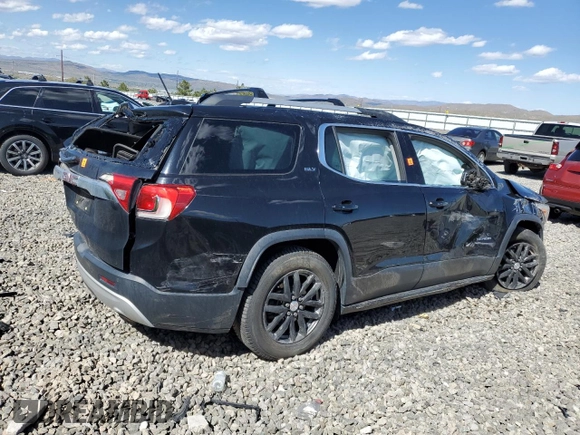 2018 GMC Acadia SLT with VIN 1GKKNMLA1JZ222750, listed as a Copart auction lot 57722355 with Not provided miles and Salvage title. Bid and sale history available at DreamBid. Image 3.