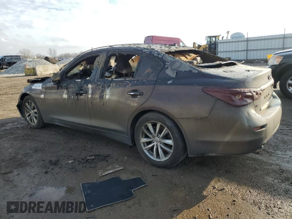 2017 Infiniti Q50 Premium with VIN JN1EV7ARXHM831042, listed as a Copart auction lot 55333025 with Not Provided miles and Clean Title. Bid and sale history available at DreamBid. Image 2.