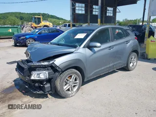 2021 Hyundai Kona SE with VIN KM8K1CAA3MU675091, listed as a IAAI auction lot 42373159 with 66,509 mi miles and . Bid and sale history available at DreamBid. Image 2.