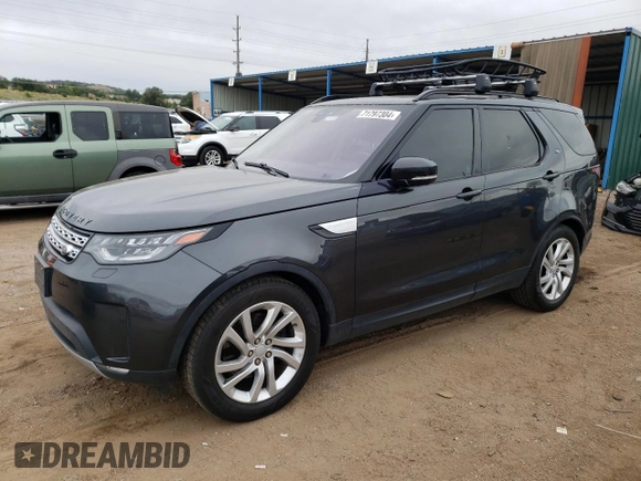 2017 Land Rover Discovery HSE with VIN SALRRBBV2HA045862, listed as a Copart auction lot 71797304 with 56,203 mi miles and Clean Title. Bid and sale history available at carsss.com. Image 1.