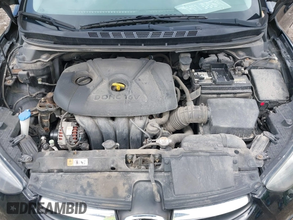 2013 Hyundai Elantra Limited with VIN 5NPDH4AE2DH407340, listed as a IAAI auction lot 42135587 with 126,826 mi miles and . Bid and sale history available at DreamBid. Image 10.
