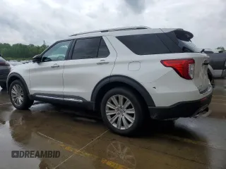2020 Ford Explorer Limited with VIN 1FMSK8FH2LGB79504, listed as a Copart auction lot 49613695 with 60,248 mi miles and Salvage title. Bid and sale history available at DreamBid. Image 2.