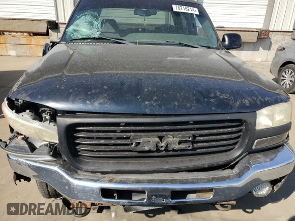2006 GMC Sierra 1500 SLT with VIN 2GTEK13N161316789, listed as a Copart auction lot 78216214 with Not Provided miles and Salvage Title. Bid and sale history available at carsss.com. Image 5.