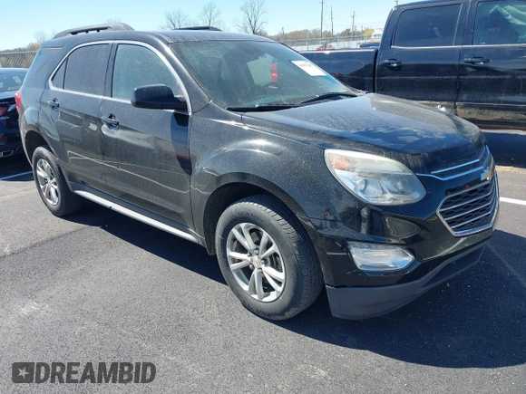 2017 Chevrolet Equinox LT with VIN 2GNALCEK5H1580294, listed as a IAAI auction lot 41857207 with 115,768 mi miles. Bid and sale history available at carsss.com. Image 1.
