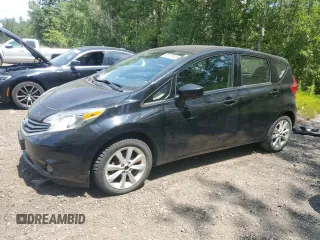 2015 Nissan Note SR z VIN 3N1CE2CP0FL445047, wystawiony jako Copart lot #63109125 z przebiegiem 97 603 mil mil oraz Nie do naprawy • Non repairable. Historia ofert i sprzedaży dostępna na DreamBid. Obrazek 1.
