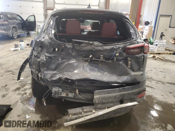 2023 Mazda CX-9 Carbon Edition with VIN JM3TCBDY6P0647665, listed as a Copart auction lot 46346605 with 26,882 mi miles and Salvage Title. Bid and sale history available at carsss.com. Image 6.