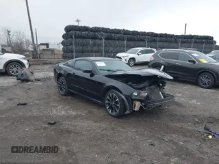 2012 Ford Mustang Premium with VIN 1ZVBP8AM7C5249954, listed as a IAAI auction lot 41881033 with 119,887 mi miles and . Bid and sale history available at DreamBid. Image 1.