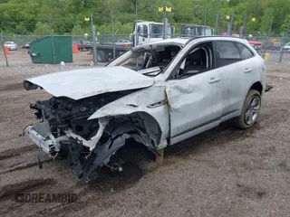 2018 Jaguar F-Pace with VIN SADCL2FN2JA250973, listed as a IAAI auction lot 42325991 with 107,289 mi miles and . Bid and sale history available at DreamBid. Image 18.