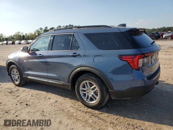 2025 Ford Explorer Active with VIN 1FMUK7DHXSGA16958, listed as a Copart auction lot 48891955 with 1,876 mi miles and Non Repairable. Bid and sale history available at carsss.com. Image 2.