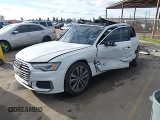 2019 Audi A6 Premium Plus with VIN WAUL2BF2XKN096508, listed as a IAAI auction lot 41186761 with 1 mi miles. Bid and sale history available at carsss.com. Image 2.