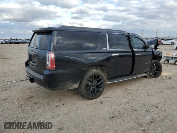 2019 GMC Yukon XL SLT with VIN 1GKS1GKC5KR327079, listed as a Copart auction lot 66189284 with 115,038 mi miles and Salvage Title. Bid and sale history available at carsss.com. Image 3.