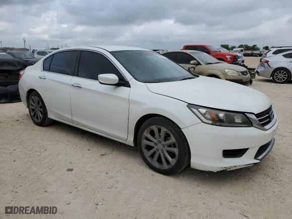 2013 Honda Accord Sdn LX with VIN 1HGCR2F37DA117057, listed as a Copart auction lot 53335735 with 172,708 mi miles and Clean Title. Bid and sale history available at carsss.com. Image 4.
