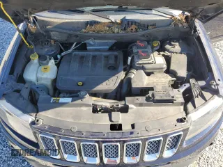 2017 Jeep Compass High Altitude with VIN 1C4NJCEB3HD198043, listed as a Copart auction lot 55477445 with 186,243 mi miles and Salvage title. Bid and sale history available at DreamBid. Image 12.