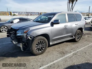 2021 Lexus GX with VIN JTJAM7BX9M5294256, listed as a Copart auction lot 45414195 with 72,518 mi miles and Salvage Title. Bid and sale history available at carsss.com. Image 1.