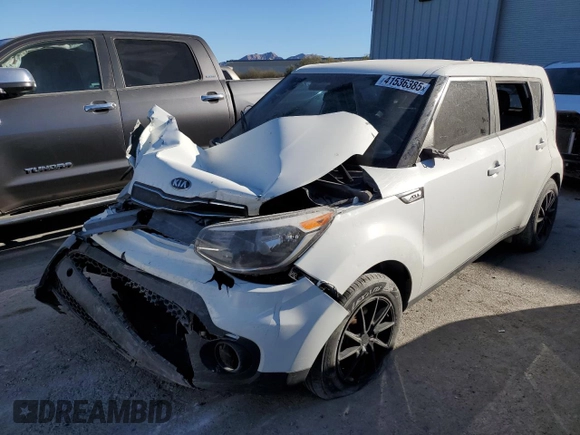 2018 Kia Soul with VIN KNDJN2A22J7899521, listed as a Copart auction lot 41536385 with 84,772 mi miles and Salvage Title. Bid and sale history available at carsss.com. Image 1.