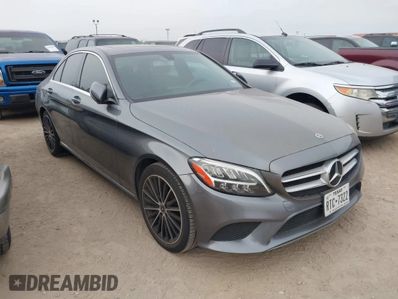 2019 Mercedes-Benz C 300 with VIN 55SWF8DB1KU309644, listed as a IAAI auction lot 41886116 with Not Provided miles and . Bid and sale history available at DreamBid. Image 1.