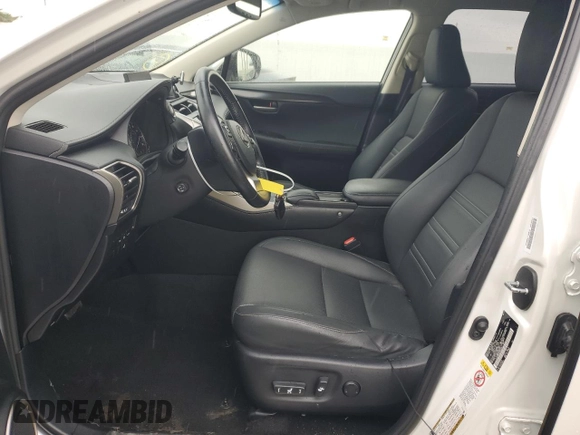 2017 Lexus NX with VIN JTJYARBZ4H2052244, listed as a Copart auction lot 47969575 with 58,228 mi miles and Salvage Title. Bid and sale history available at carsss.com. Image 7.