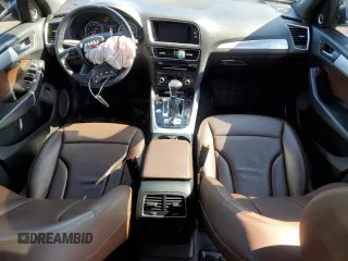 2017 Audi Q5 with VIN WA1V2AFP2HA007428, listed as a Copart auction lot 45793335 with 100,239 mi miles and Salvage title. Bid and sale history available at DreamBid. Image 8.