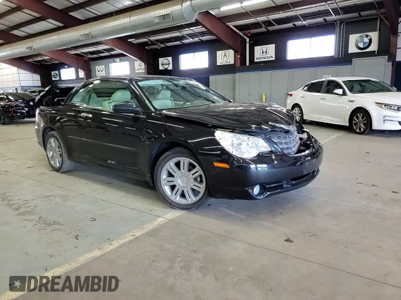 2008 Chrysler Sebring Limited with VIN 1C3LC65M08N637850, listed as a Copart auction lot 61598015 with 74,283 mi miles and Salvage title. Bid and sale history available at DreamBid. Image 13.